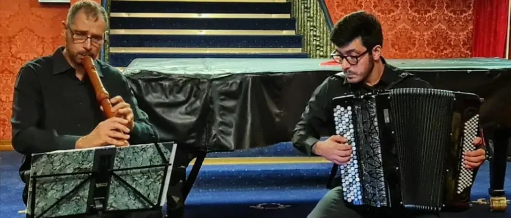 Concerto del duo Matteoli - Pardino alla sala Le Cisterne di Gioia Tauro