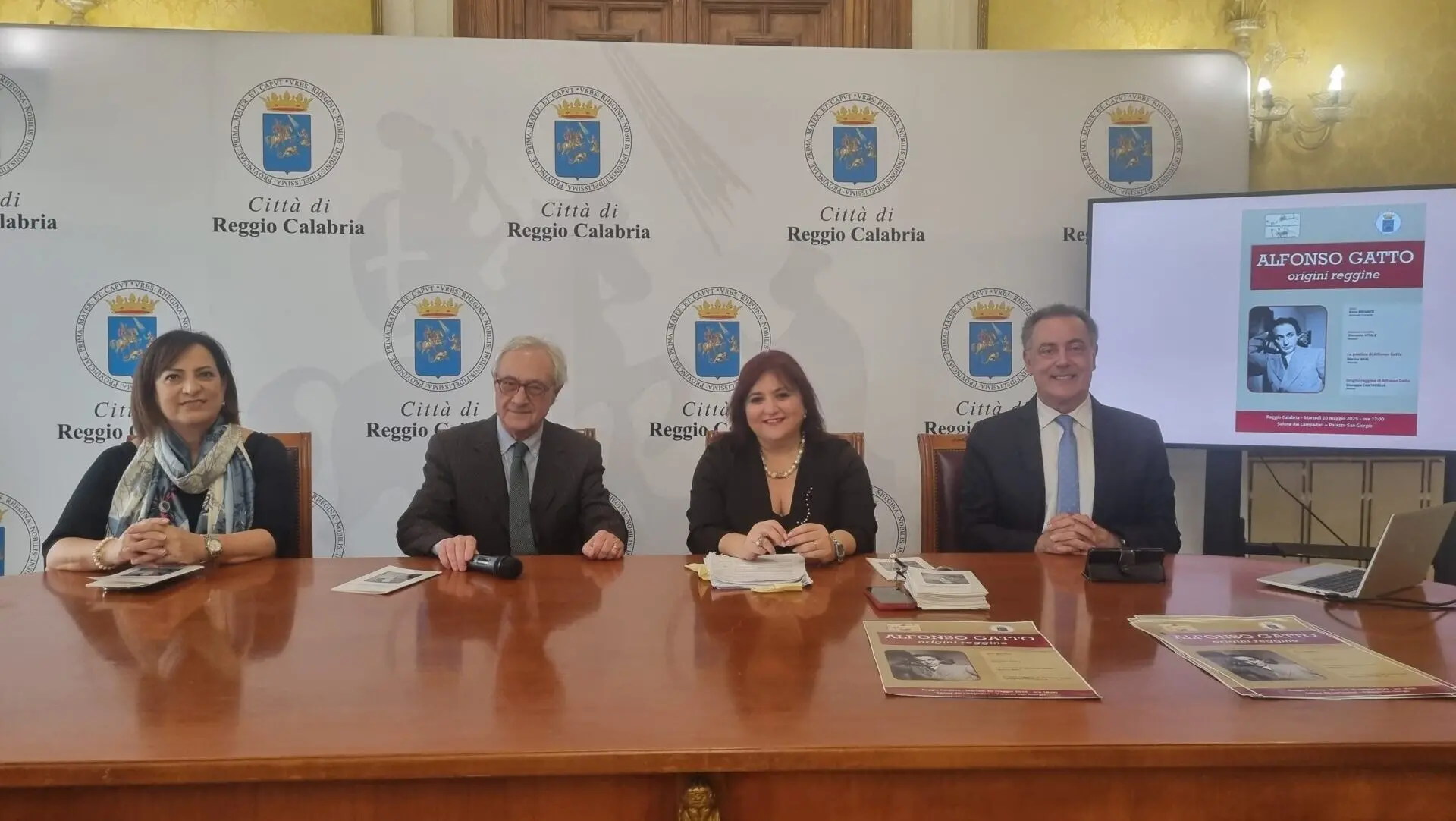 A palazzo San Giorgio svelate le origine reggine del poeta dall’animo inquieto Alfonso Gatto