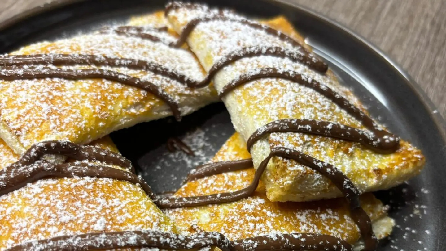 LA RICETTA DEL GIORNO | Panciotti alla nutella in friggitrice ad aria