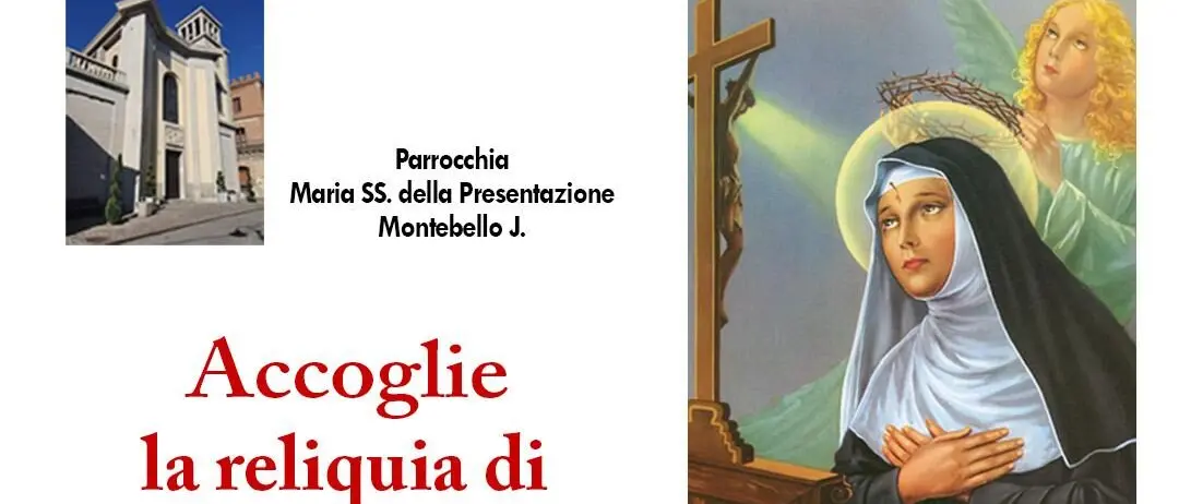 Montebello e Masella accolgono la reliquia di Santa Rita: «Un segno di speranza per tutta la comunità»