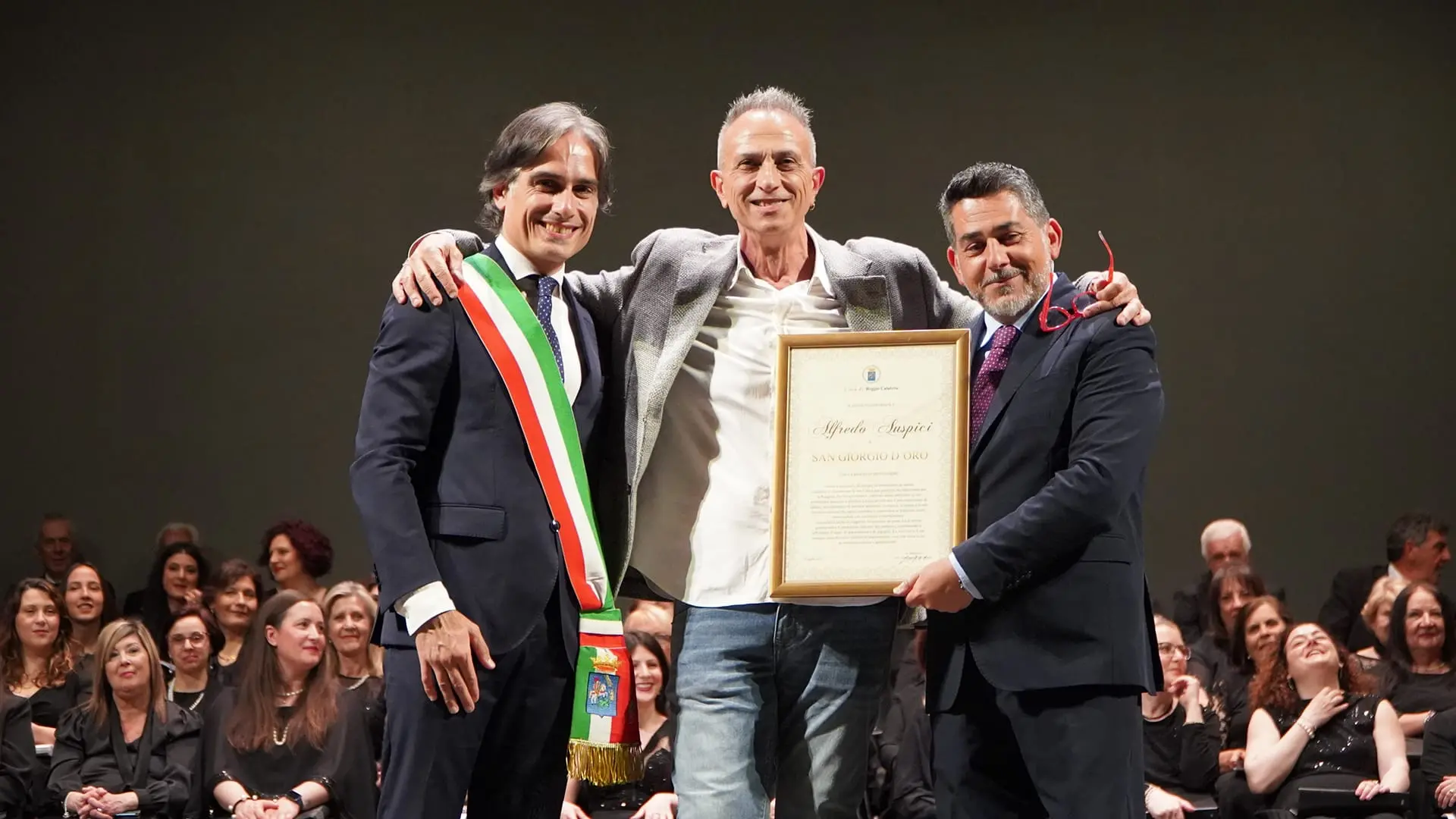 Alfredo Auspici, la voce dell'anima reggina premiata con il San Giorgio d'Oro