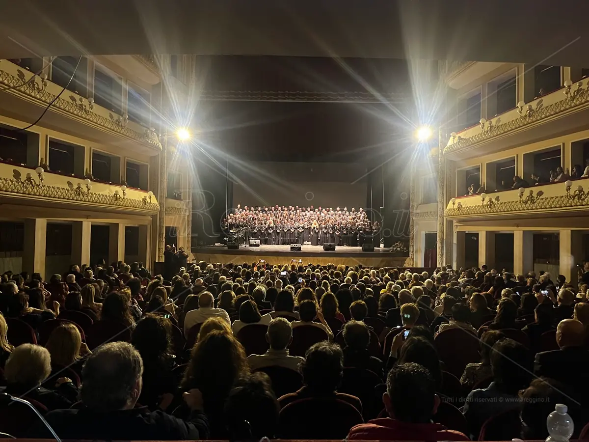 Reggio, al teatro Cilea “Christus Vincit” per la fondazione Chops: raccolti quasi 8mila euro per la ricerca - FOTO e VIDEO
