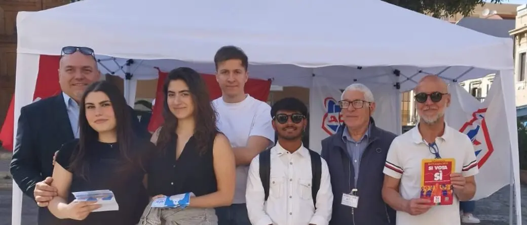 Reggio: Acli, Sunia-CGIL, Nidil-CGIL RC e AMPA in piazza per i referendum su lavoro e cittadinanza