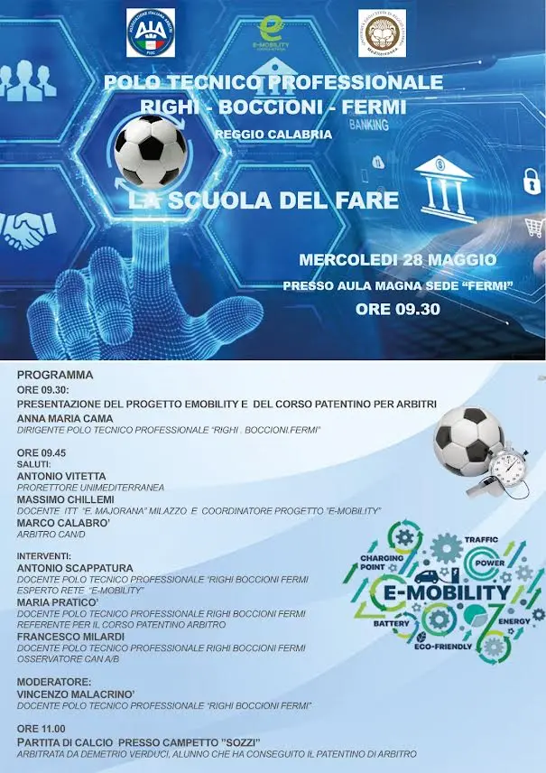 Reggio, al Polo Tecnico Professionale \"Righi-Boccioni-Fermi\" la conferenza \"La Scuola del Fare\"