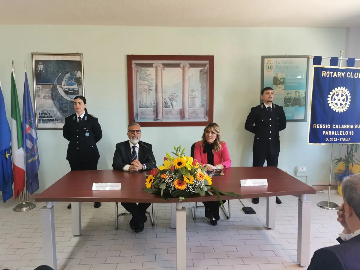 Reggio, Rotary Sud parallelo 38 al fianco dei detenuti, presentato un corso di formazione per caregiver