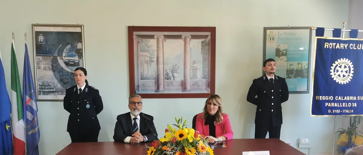 Reggio, Rotary Sud parallelo 38 al fianco dei detenuti, presentato un corso di formazione per caregiver