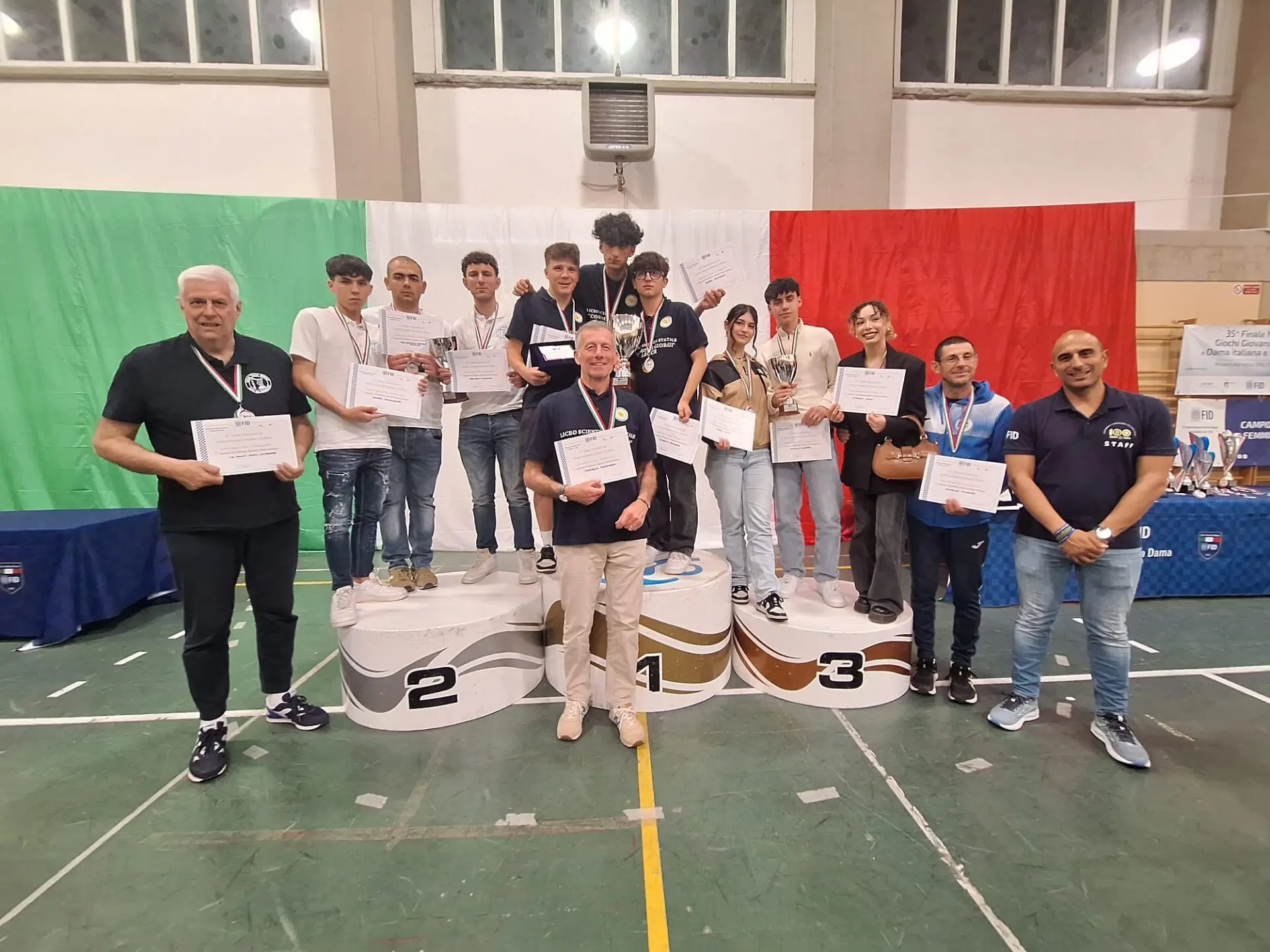 Villa, il \"Nostro-Repaci\" conquista il secondo posto nazionale nella dama italiana