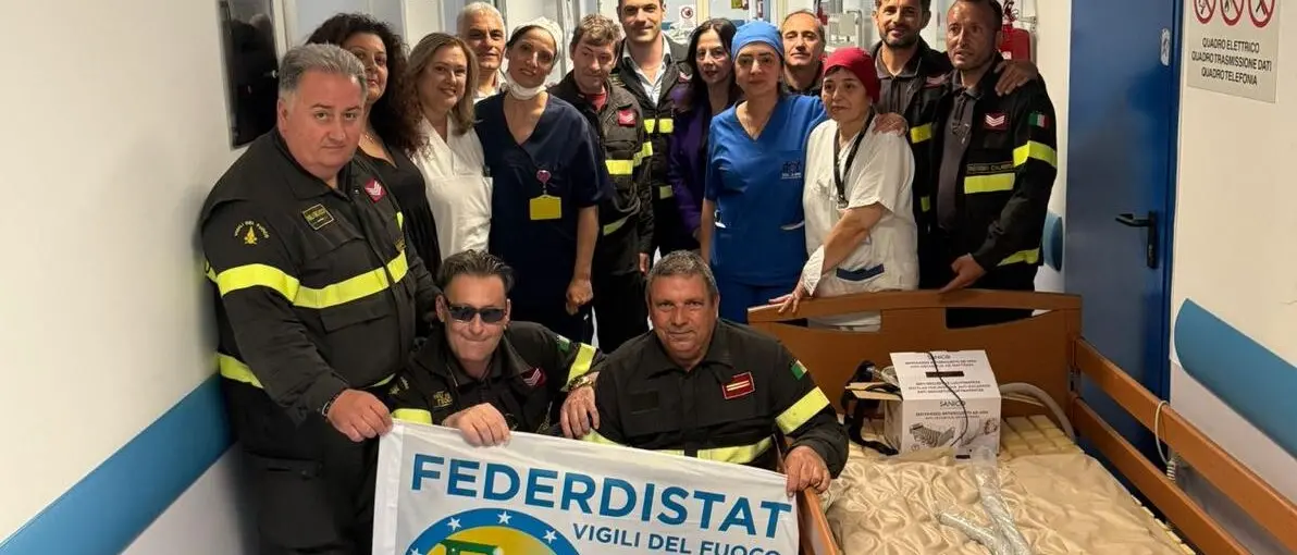 Reggio, Federdistat VVF Cisal dona attrezzature al GOM in memoria di Concetta Scopelliti