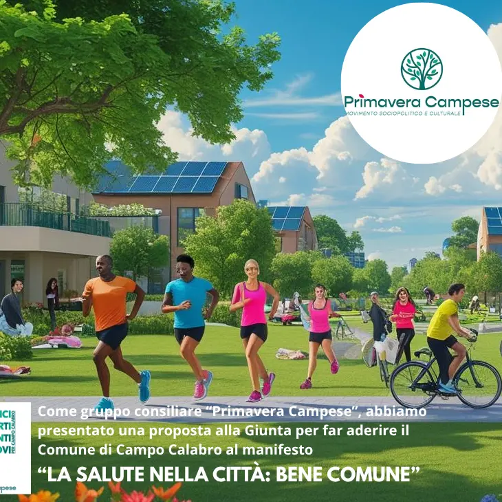 Campo Calabro, i consiglieri Messineo, Richichi e Buda spingono per l’adesione al manifesto “La Salute nella Città”
