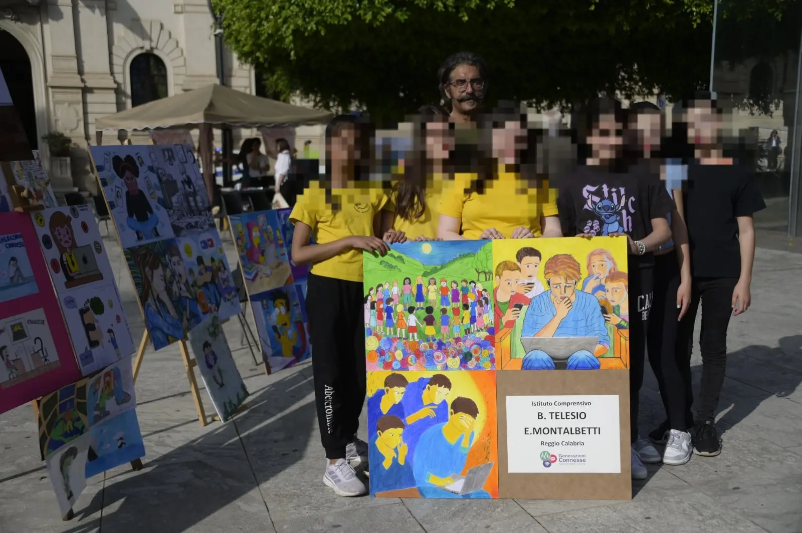Reggio, la manifestazione conclusiva del progetto “Consapevolmente connessi” dell'IC Telesio