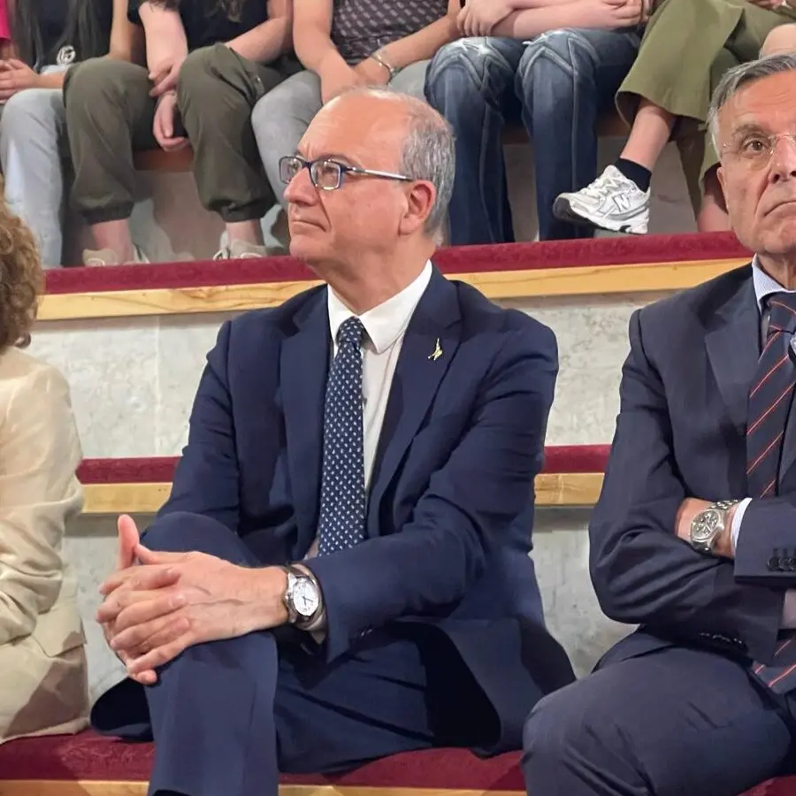 Valditara a Palmi e San Luca rilancia \"Agenda Sud\": «100mila euro in più ad ogni scuola del mezzogiorno»