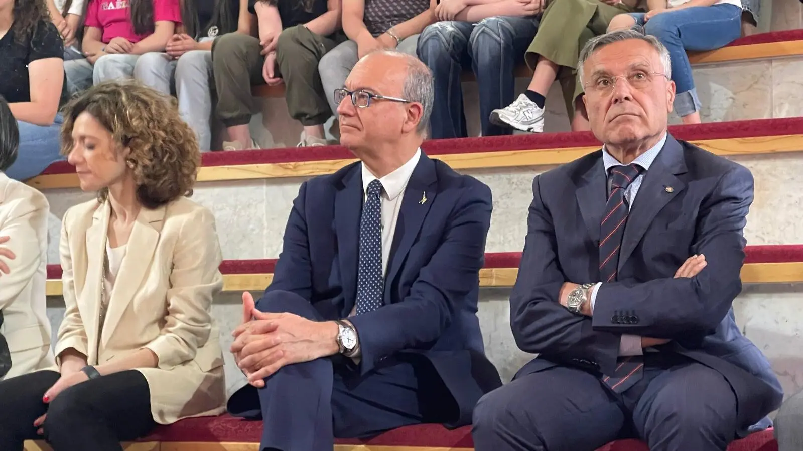 Valditara a Palmi e San Luca rilancia \"Agenda Sud\": «100mila euro in più ad ogni scuola del mezzogiorno»