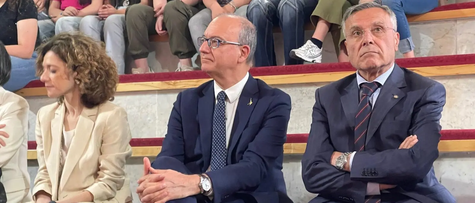 Valditara a Palmi e San Luca rilancia \"Agenda Sud\": «100mila euro in più ad ogni scuola del mezzogiorno»