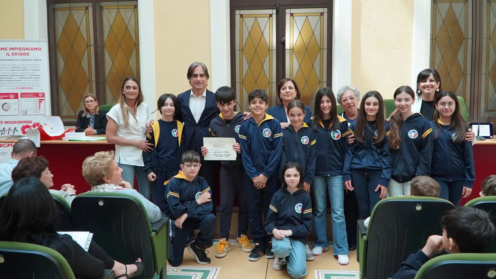 A Palazzo Alvaro la consegna delle borse di studio Ail, Falcomatà: «Vi dico grazie da Sindaco, ma anche da figlio»