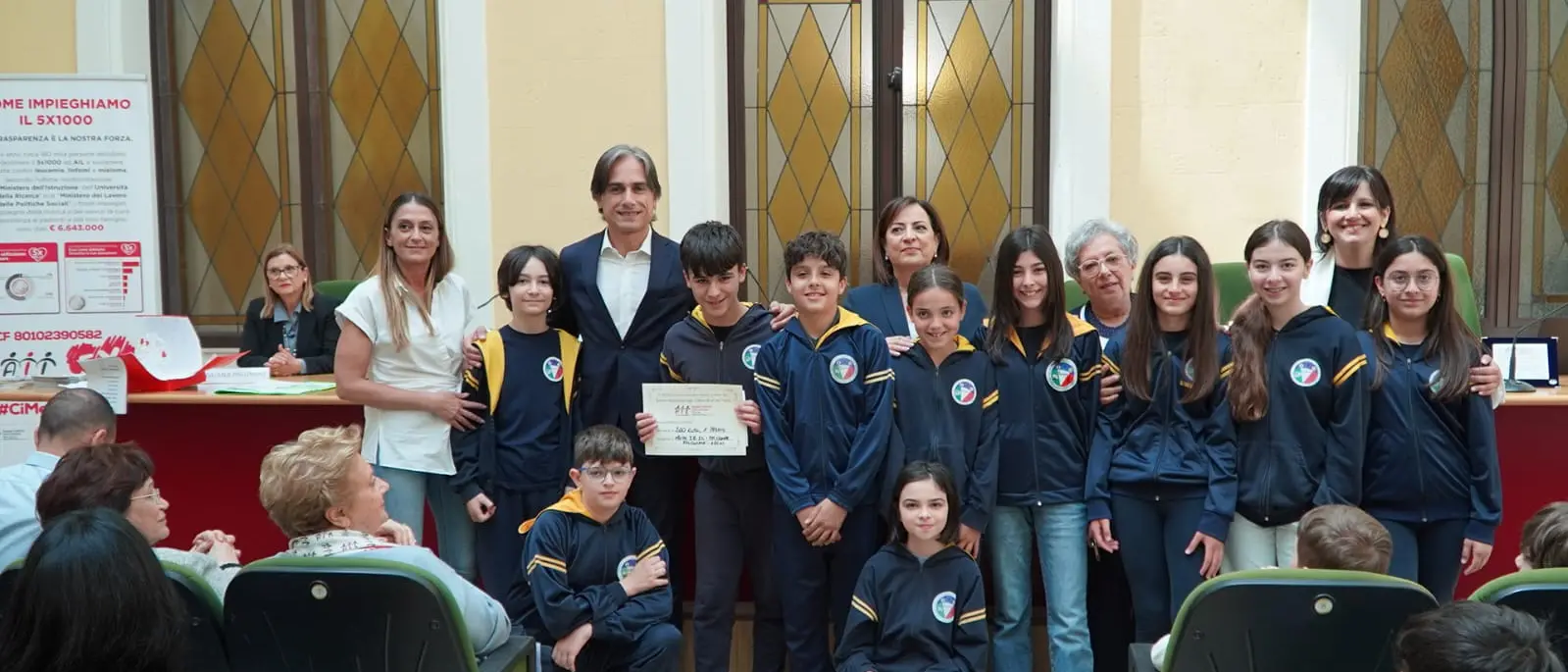 A Palazzo Alvaro la consegna delle borse di studio Ail, Falcomatà: «Vi dico grazie da Sindaco, ma anche da figlio»