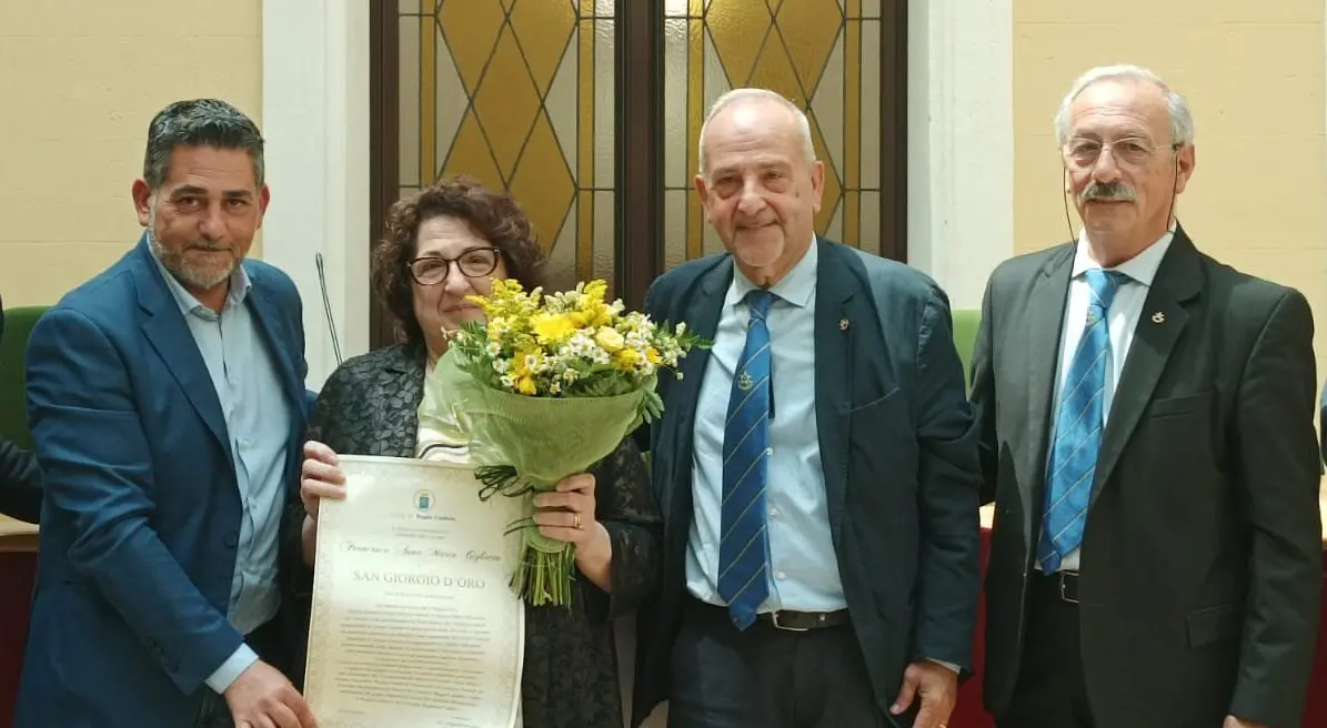 Reggio, San Giorgio d’Oro a Francesca Giglietta: «Esempio per i giovani e la società»