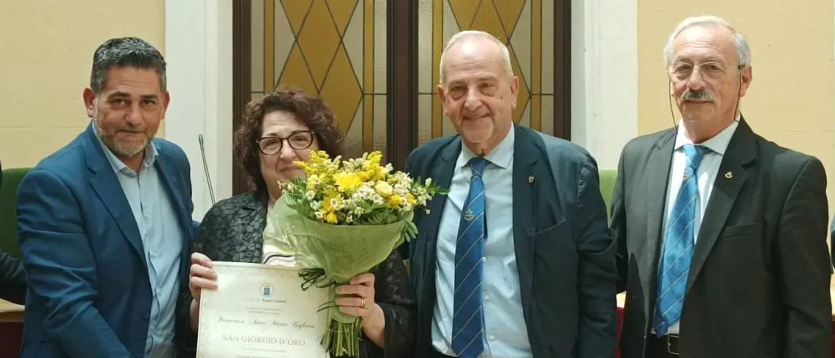 Reggio, San Giorgio d’Oro a Francesca Giglietta: «Esempio per i giovani e la società»