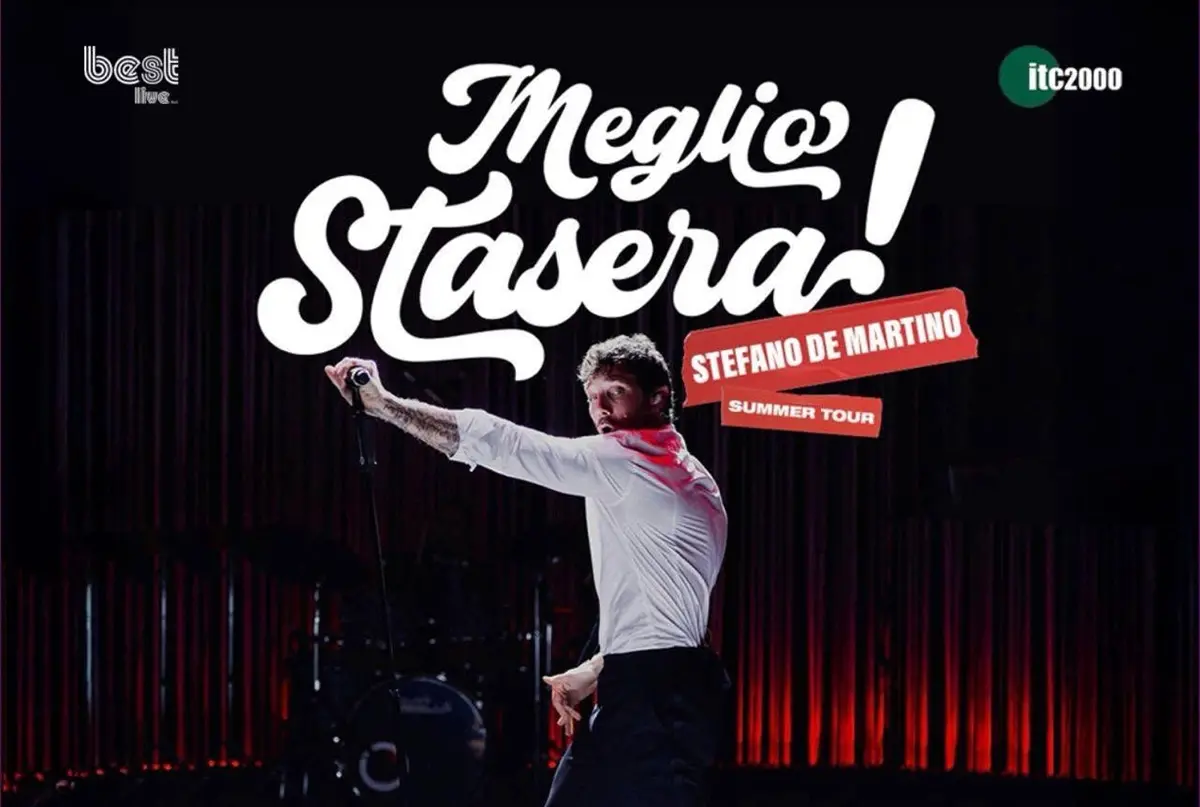 Il Summer tour di Stefano De Martino farà tappa a Reggio il prossimo 21 luglio