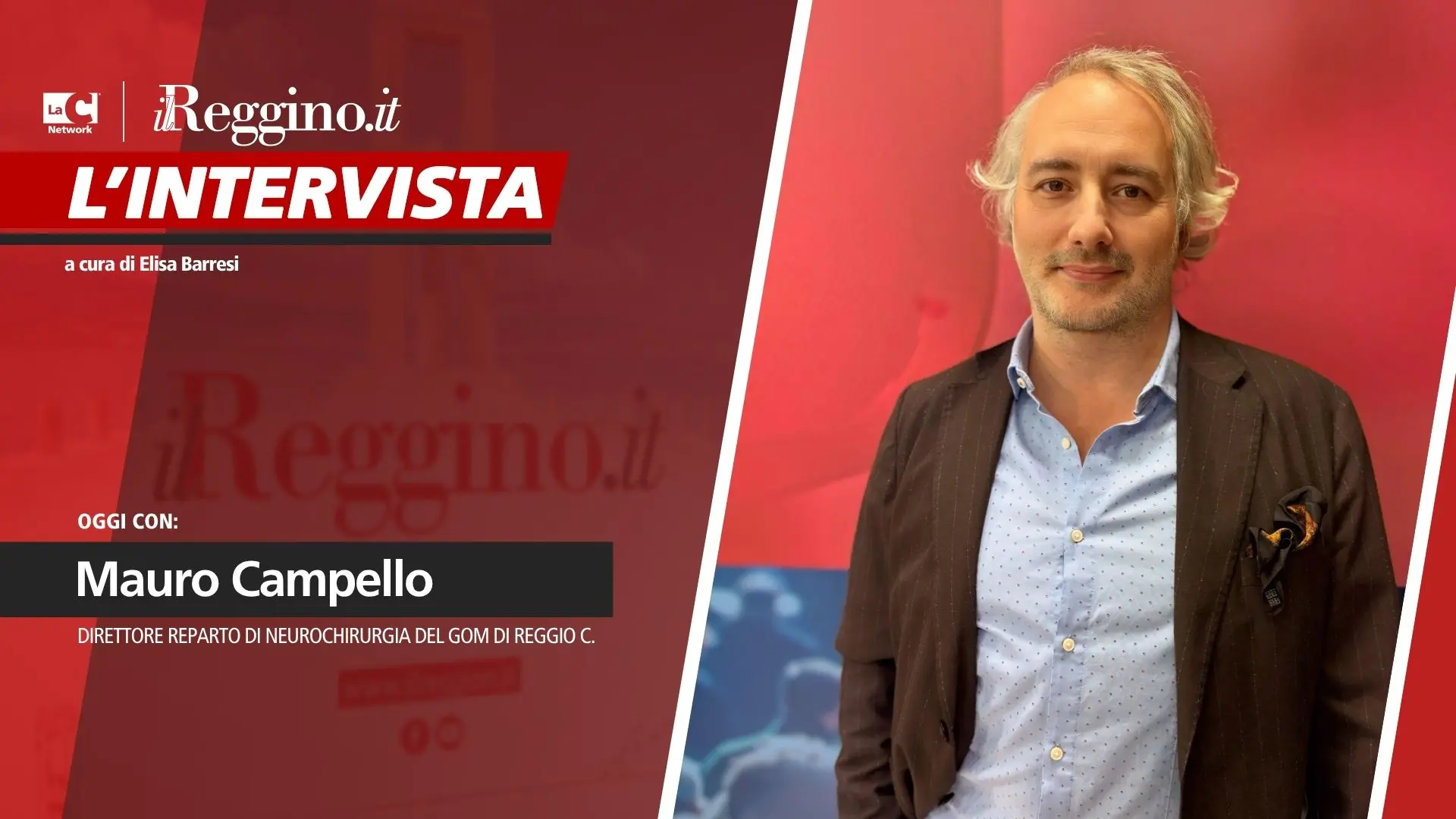A TU PER TU con il dottor Mauro Campello: «L’eccellenza neurochirurgica del GOM di Reggio Calabria tra innovazione e sfide sanitarie» - VIDEO