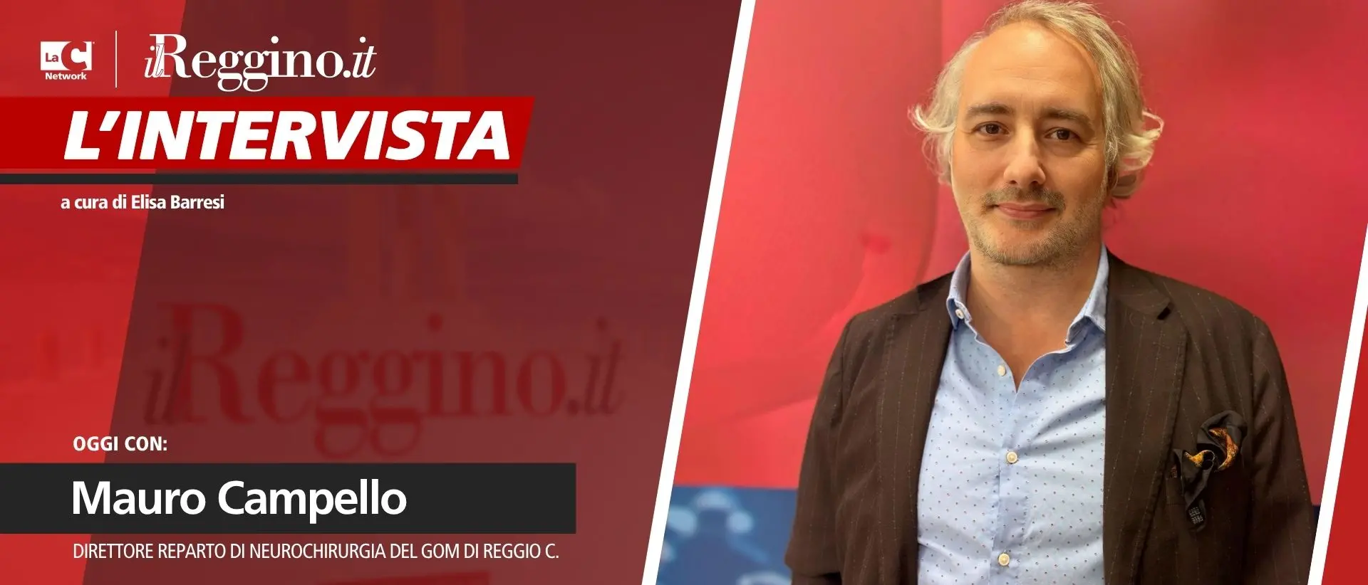 A TU PER TU con il dottor Mauro Campello: «L’eccellenza neurochirurgica del GOM di Reggio Calabria tra innovazione e sfide sanitarie» - VIDEO