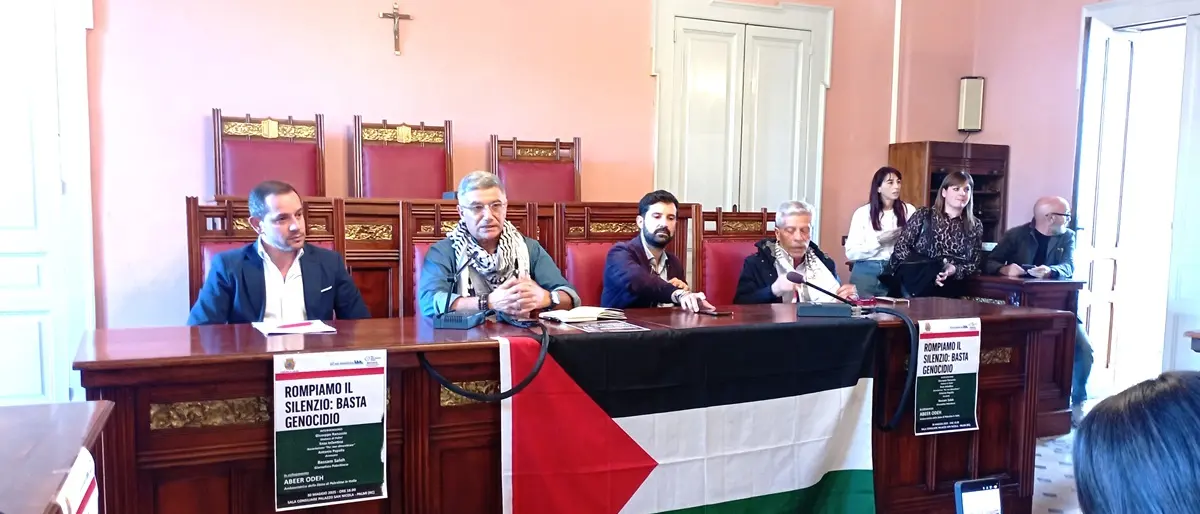 A Palmi l'iniziativa \"Rompiamo il silenzio: basta genocidio\" a Gaza