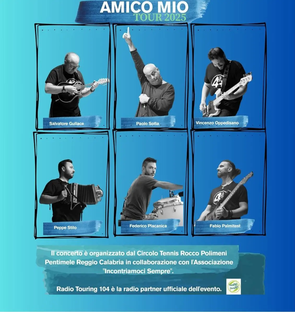 Reggio, il concerto omaggio dei \"Quartaumentata\" per Peppe Platani: