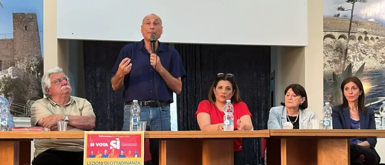Lazzaro, cittadini e giovani a confronto sui referendum dell'8 e 9 giugno