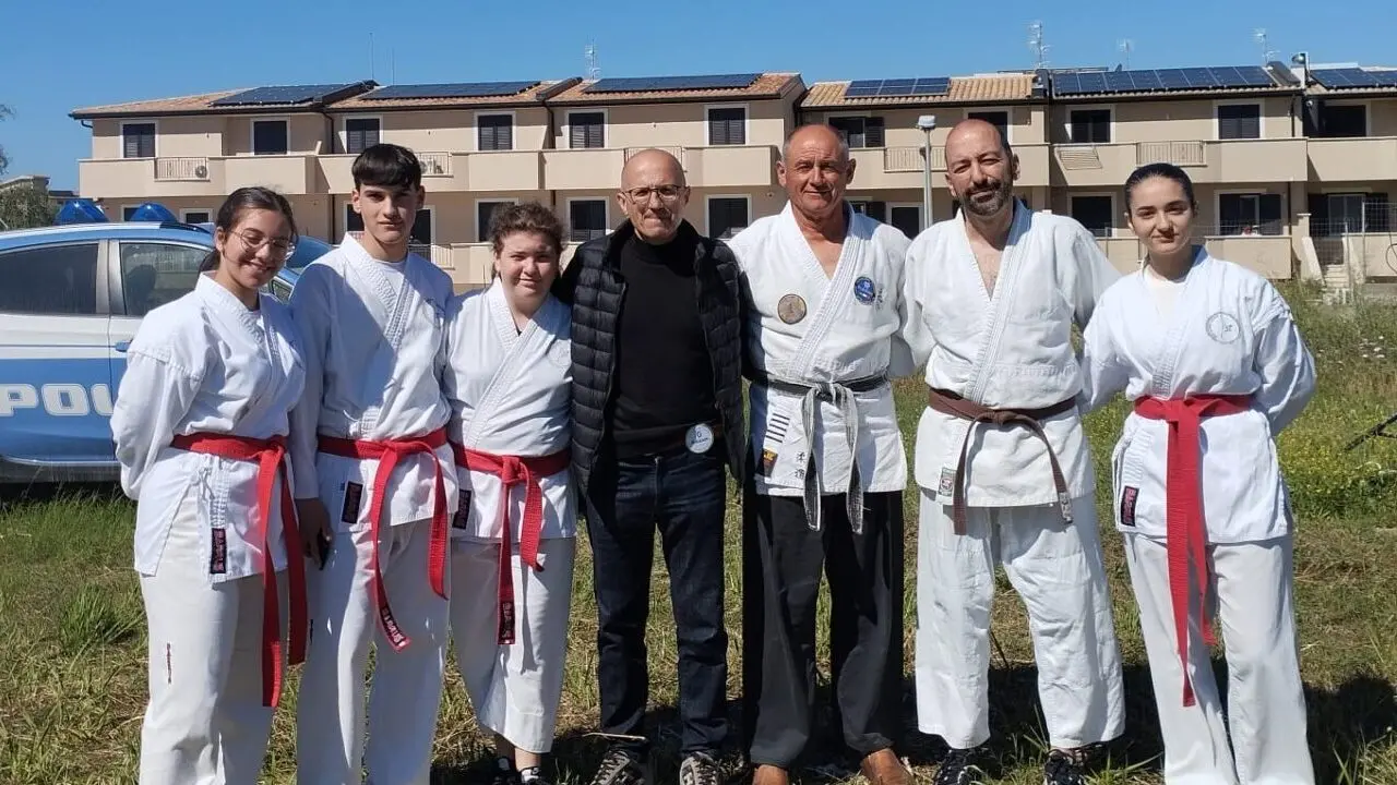 A Roccella Jonica il jujitsu Fijlkam protagonista alla giornata contro la violenza nello sport