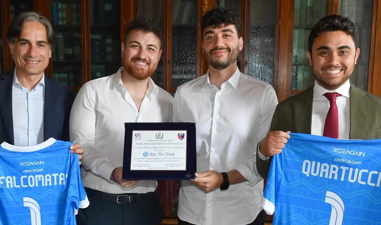 Palazzo Alvaro, premiati i vincitori del Campionato CSI Calcio a 5