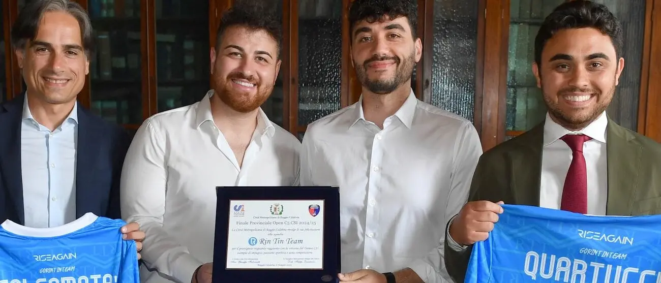 Palazzo Alvaro, premiati i vincitori del Campionato CSI Calcio a 5