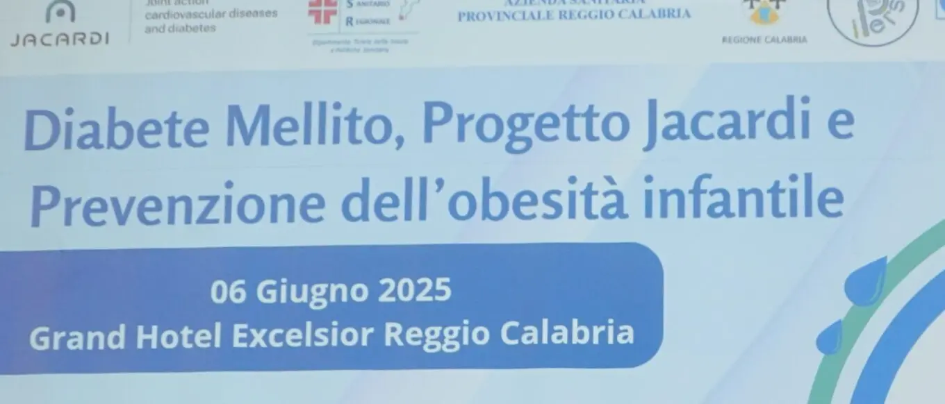 Prevenzione del diabete: l’Asp di Reggio lancia il progetto europeo “Jacardi\"