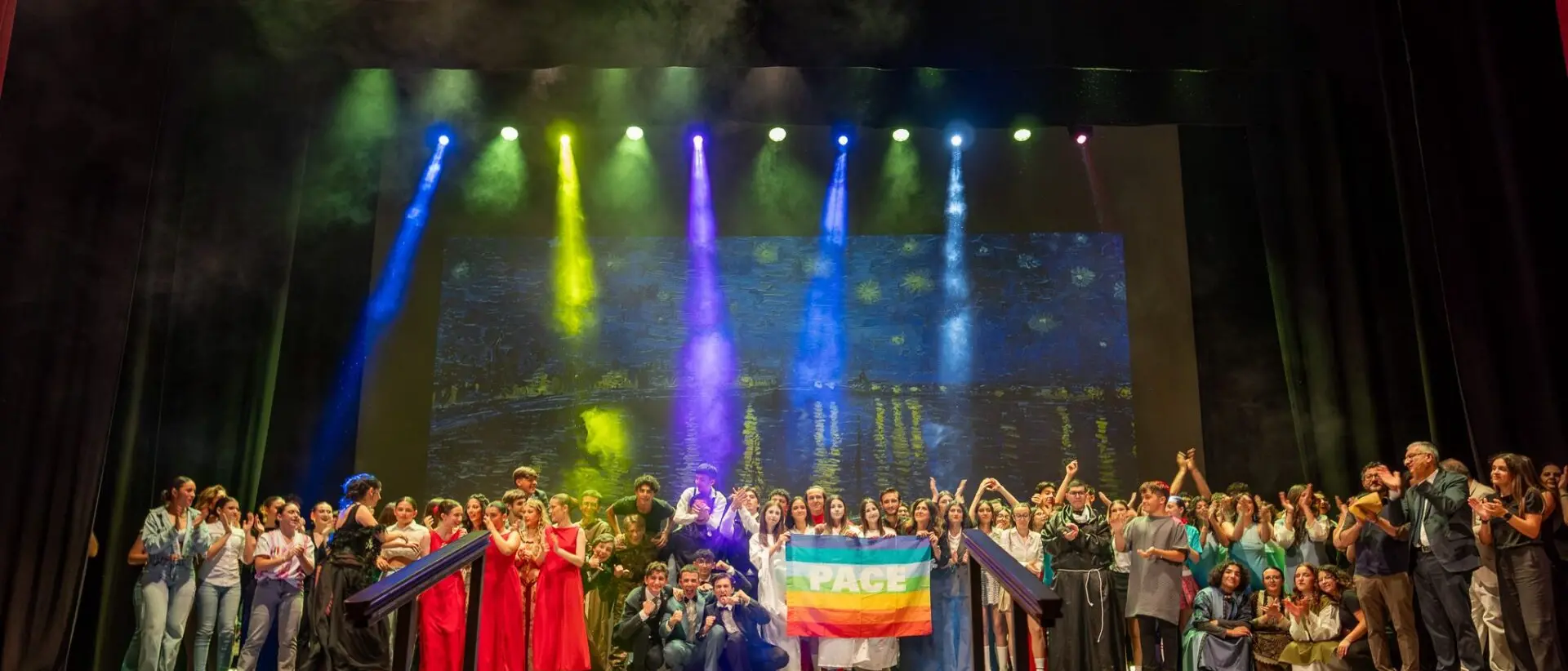 Con \"The Dreamers\" gli studenti del Da Vinci chiudono il Centenario: un inno alla pace e alla conoscenza