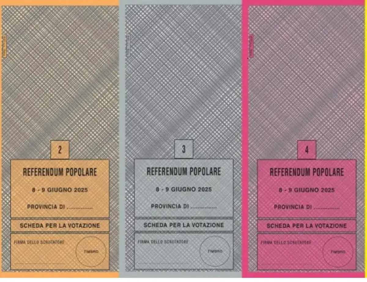 Referendum abrogativi 2025, nel reggino aperte 676 sezioni: si vota oggi fino alle 23 e domani dalle 7 alle 15
