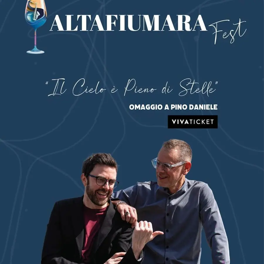 Fabrizio Bosso e Julian Oliver Mazzariello inaugurano l'Altafiumara Fest con un omaggio a Pino Daniele