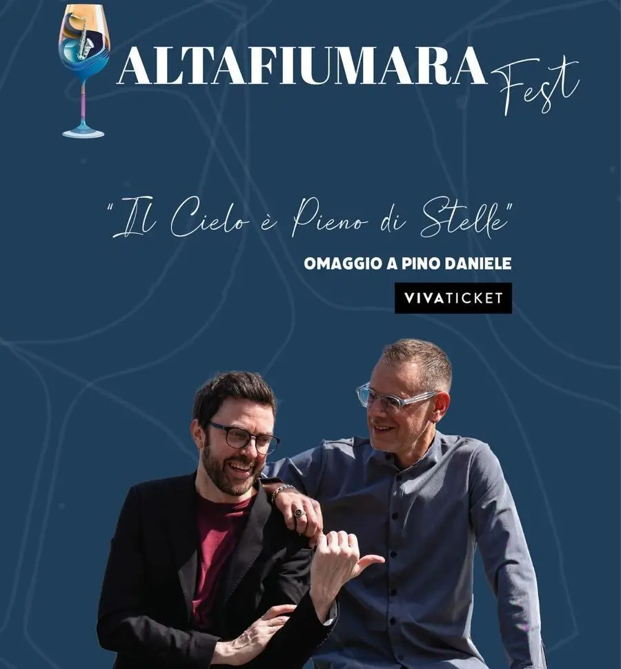Fabrizio Bosso e Julian Oliver Mazzariello inaugurano l'Altafiumara Fest con un omaggio a Pino Daniele