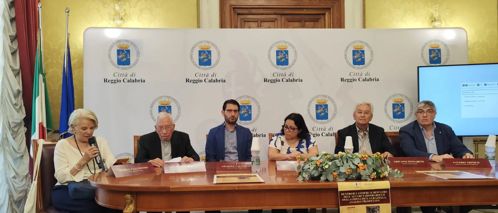 Reggio, a Palazzo San Giorgio incontro sui lavori di restauro della chiesetta della Graziella