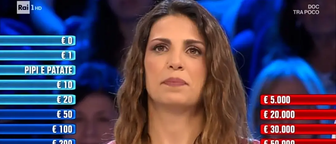 Si conclude l'avventura ad \"Affari Tuoi\" di Natalia Saffioti di Palmi. Vinti 5 mila euro. «Esultiamo comunque»
