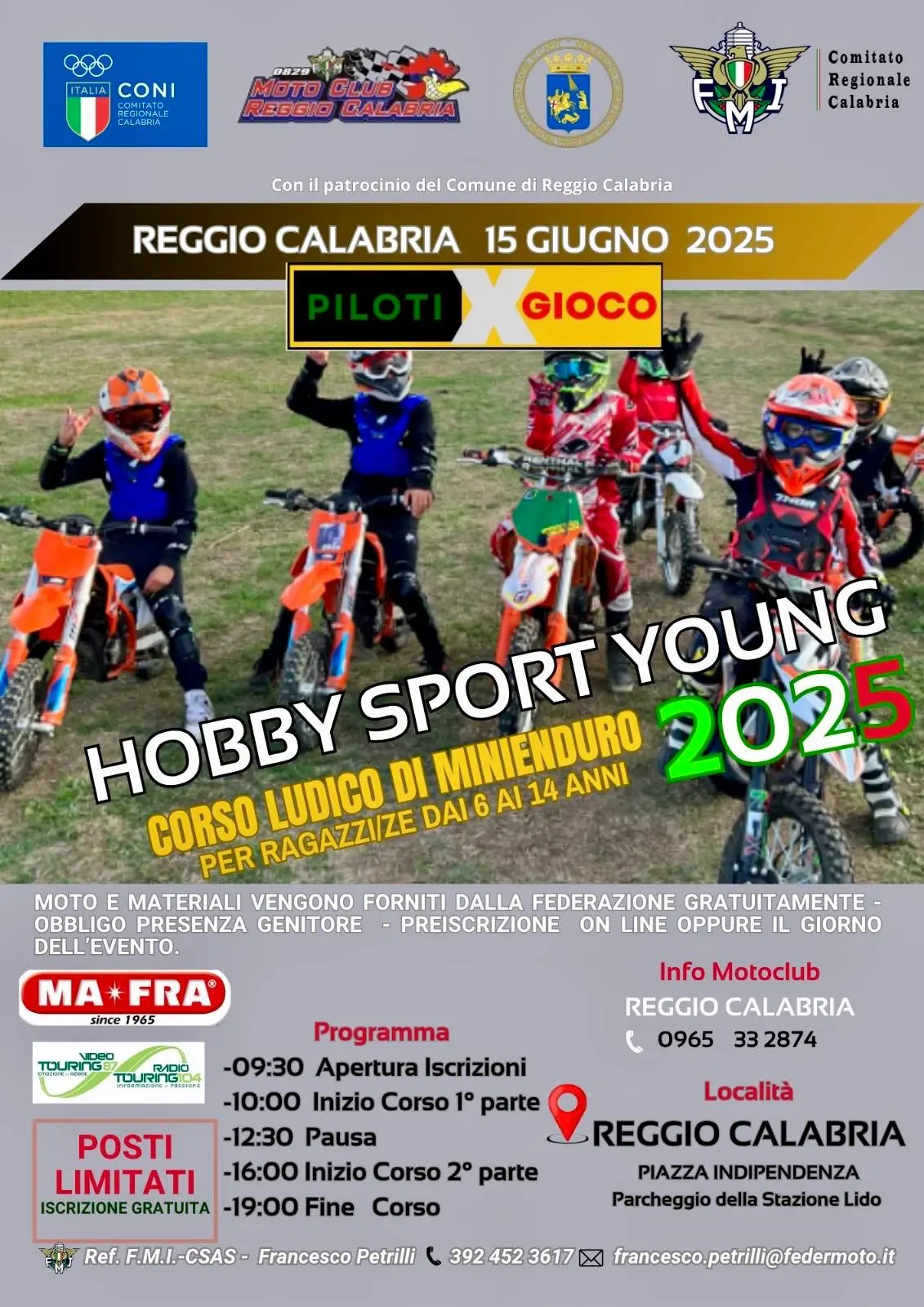 Reggio, la prima edizione del “Villaggio del Motociclista”