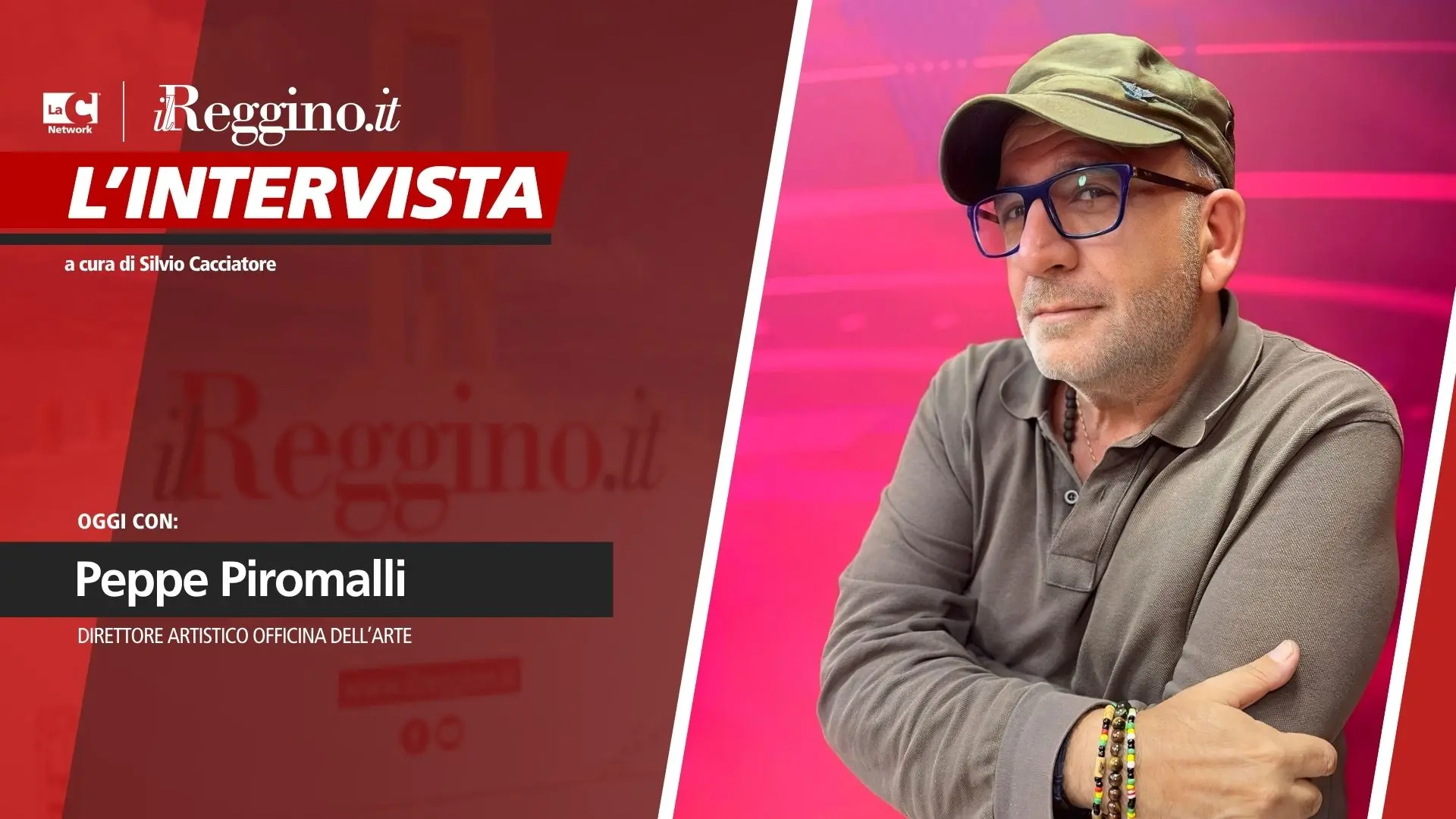 A TU PER TU | Peppe Piromalli, il palcoscenico come scelta di vita: «Il teatro mi ha salvato dalla timidezza. E oggi è casa» - VIDEO