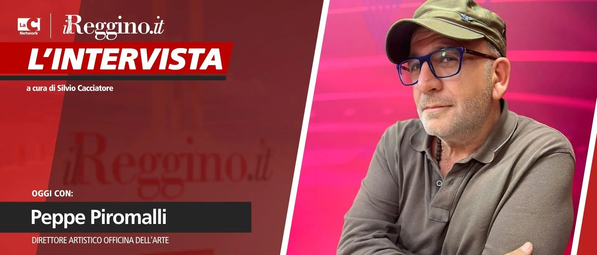 A TU PER TU | Peppe Piromalli, il palcoscenico come scelta di vita: «Il teatro mi ha salvato dalla timidezza. E oggi è casa» - VIDEO