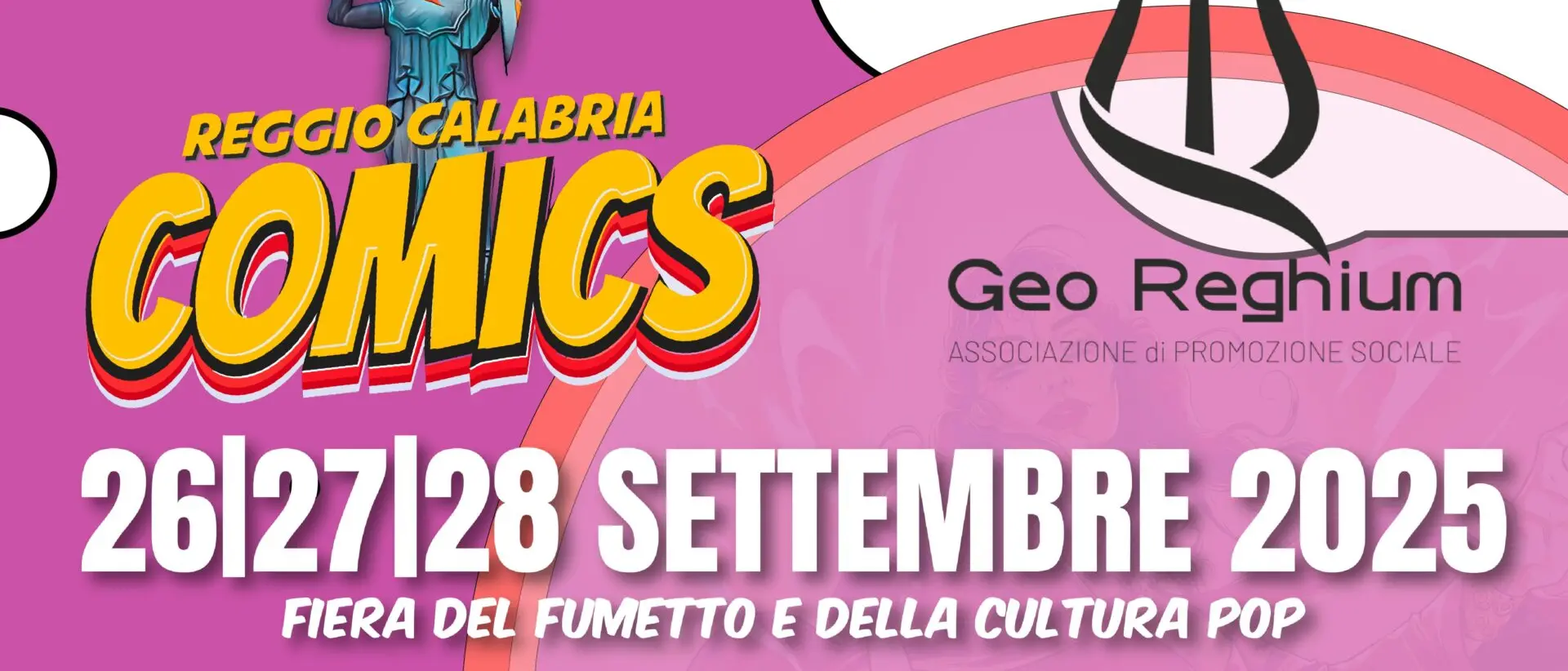 Torna Reggio Calabria Comics: dal 26 al 28 settembre la fiera del fumetto riaccende la città