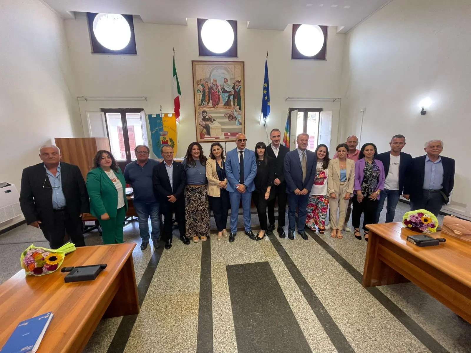 Melito Porto Salvo, si insedia il consiglio comunale: nominata la giunta del sindaco Nastasi | FOTO