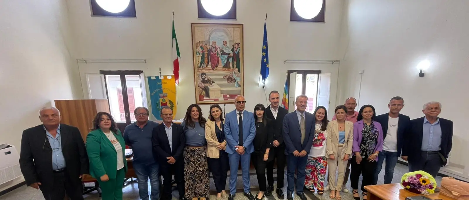 Melito Porto Salvo, si insedia il consiglio comunale: nominata la giunta del sindaco Nastasi | FOTO