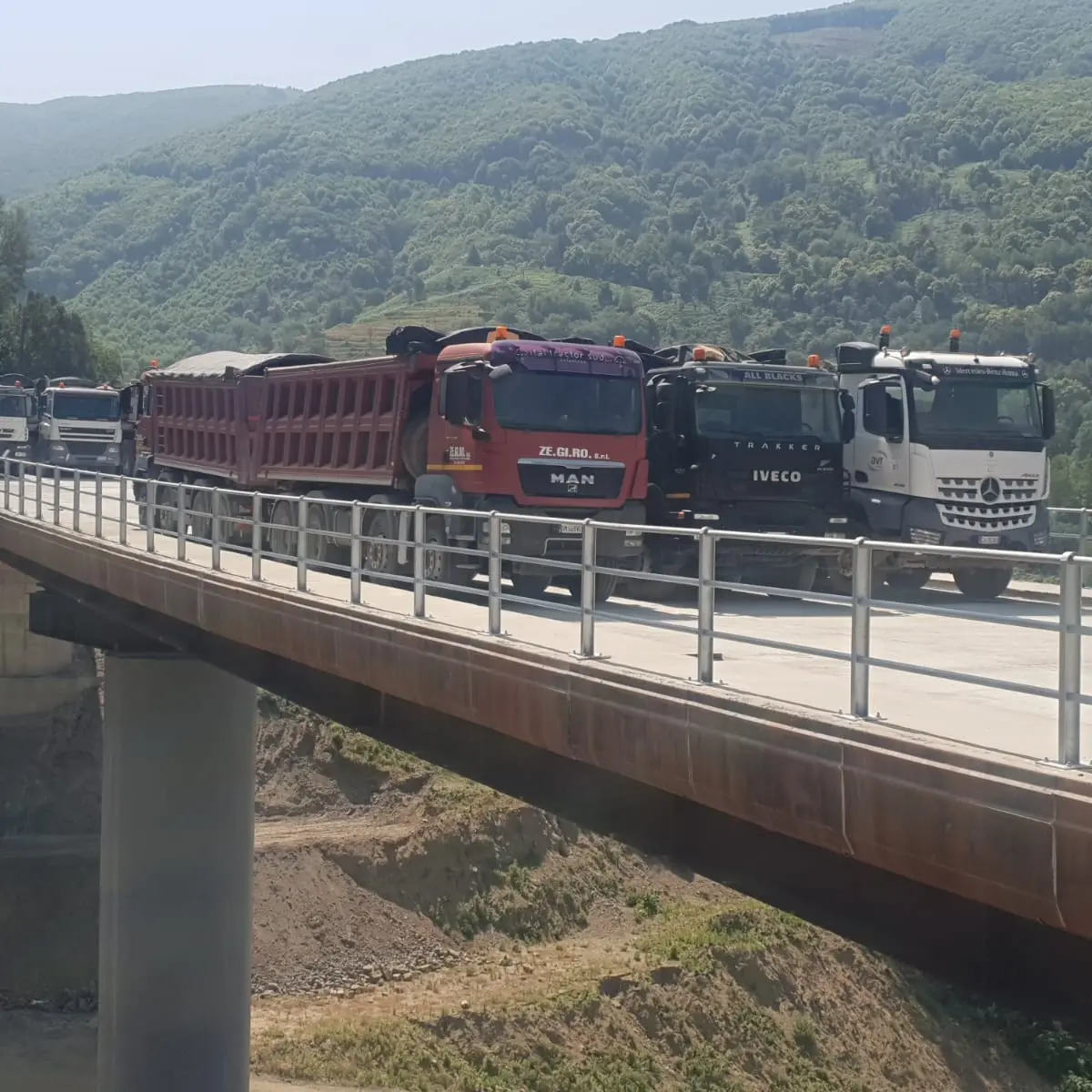 Quasi ultimato il tratto aggiuntivo della Gallico Gambarie. In corso le prove di carico sui viadotti