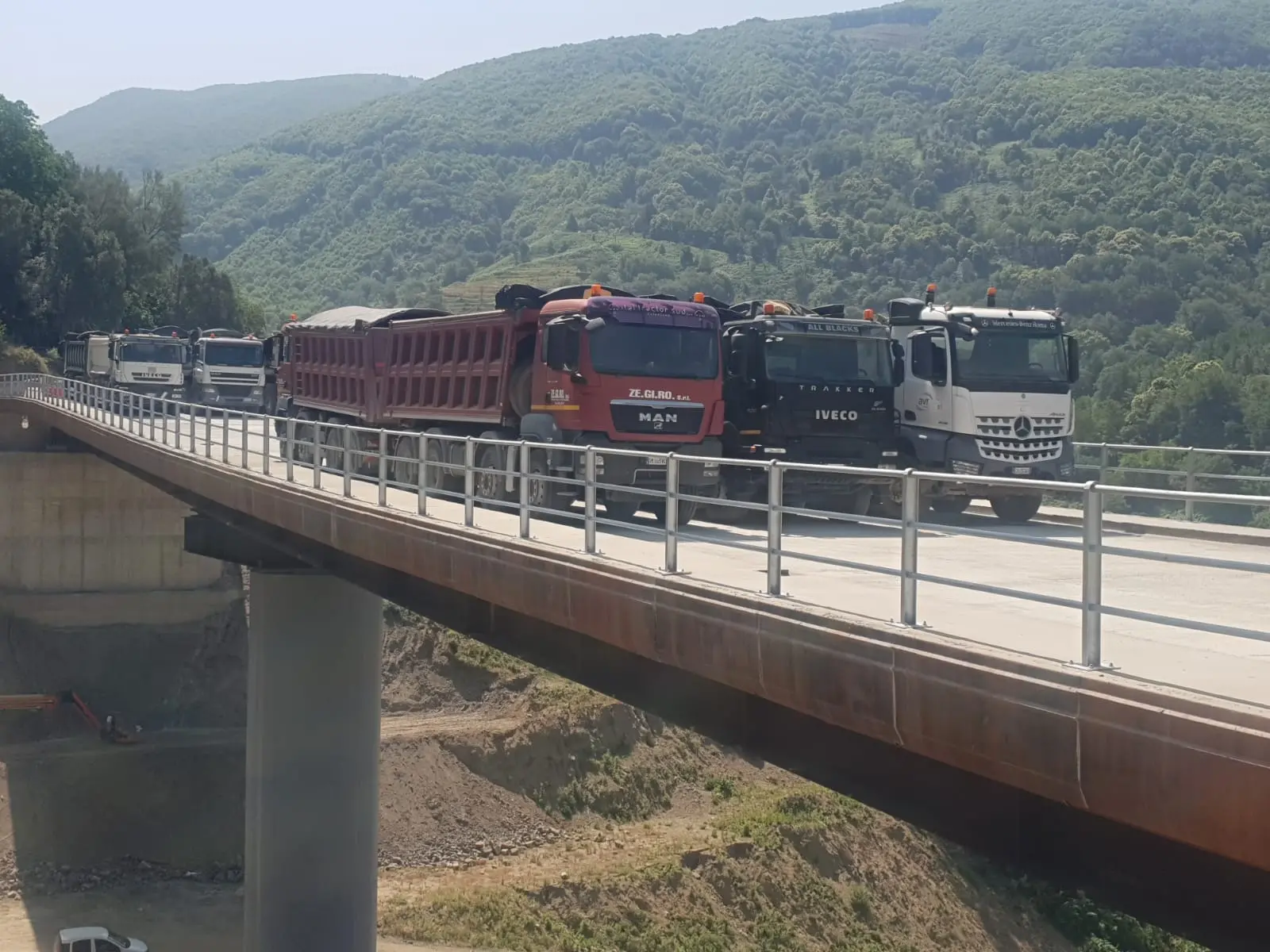 Quasi ultimato il tratto aggiuntivo della Gallico Gambarie. In corso le prove di carico sui viadotti