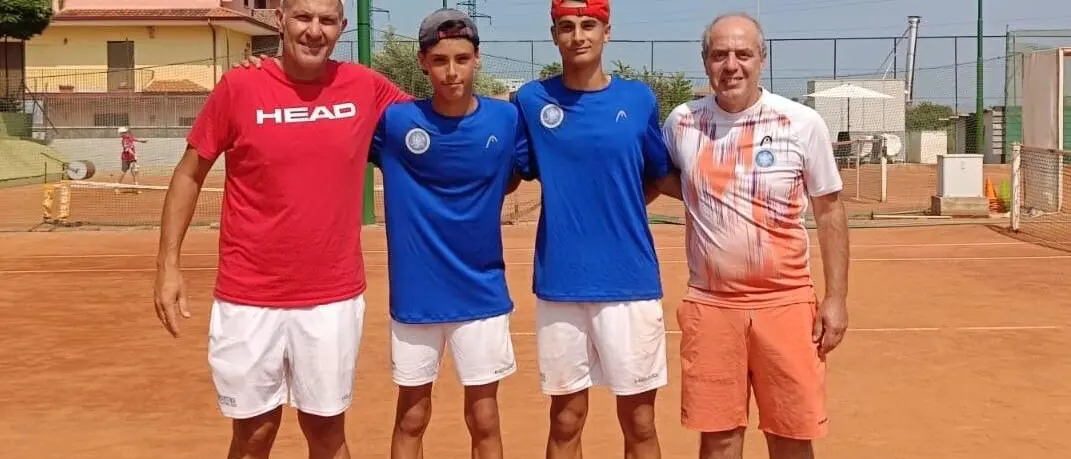 Reggio, impresa per il tennis dello Sporting Stelle del Sud: arriva la promozione in Serie C