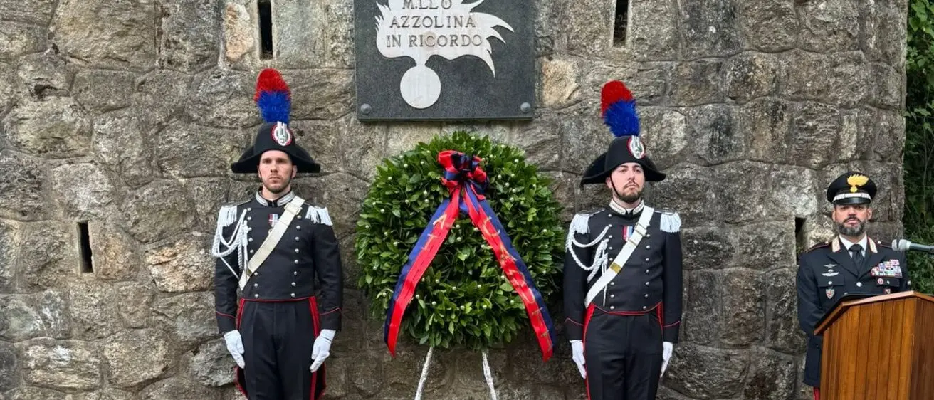 Sant'Eufemia, l'Arma celebra il 29°anniversario della morte del Maresciallo Capo Azzolina, medaglia di bronzo al valore militare
