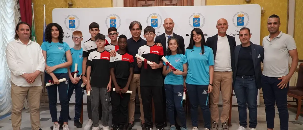 Reggio, premiati a palazzo San Giorgio i giovanissimi del Taekwondo