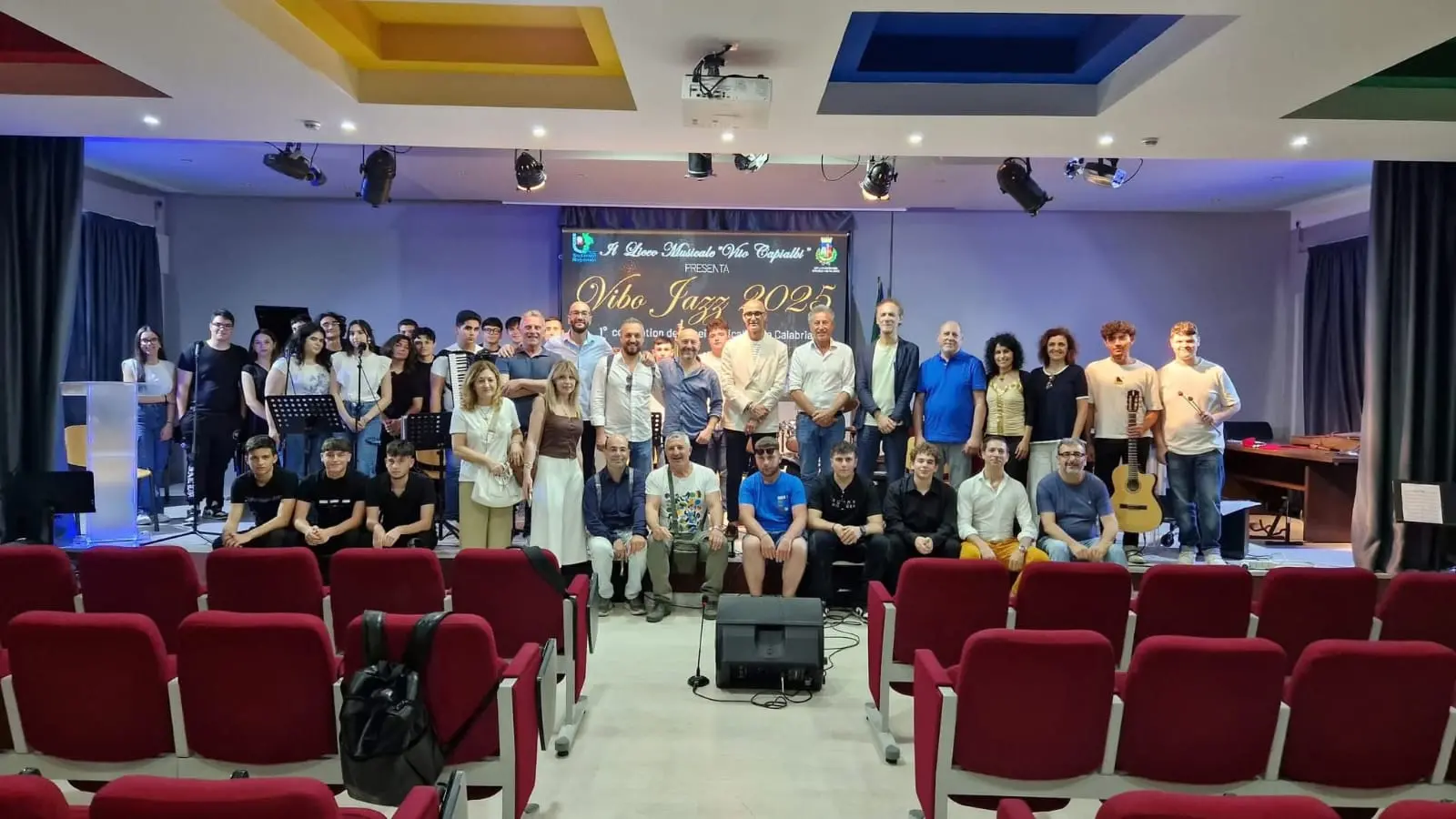Il Liceo Musicale di Cinquefrondi alla Convention regionale dedicata al Jazz: studenti e docenti in jam session a Vibo