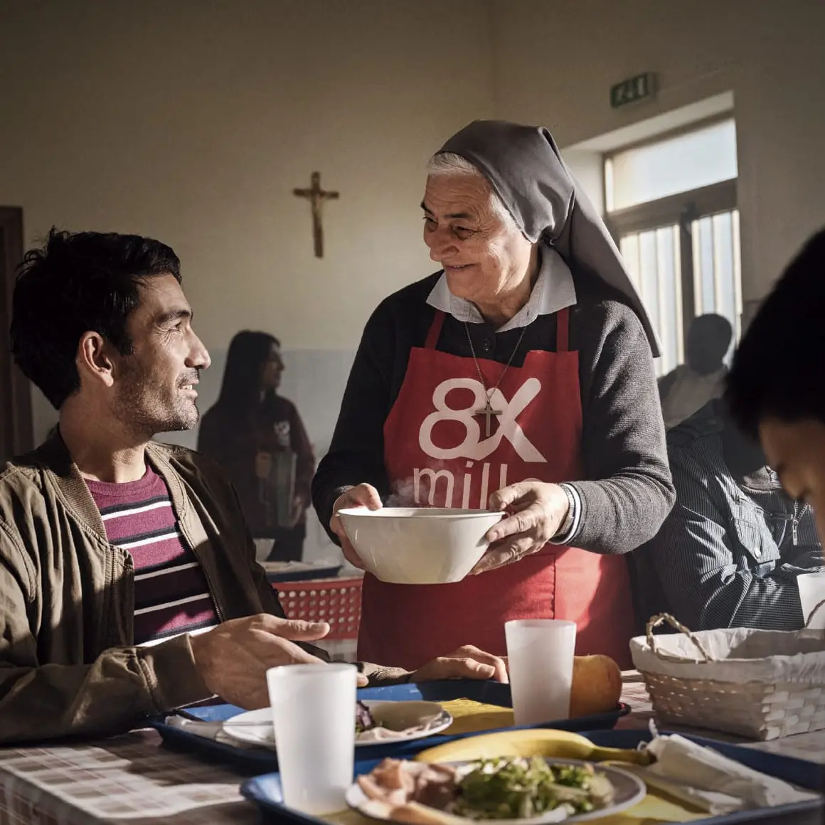 San Ferdinando protagonista della nuova campagna CEI: la Mensa Caritas racconta una Chiesa concreta, vicina e solidale